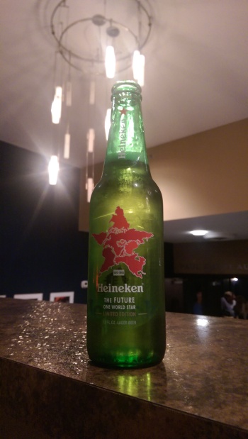 A cold bottle of Heineken makes for a tasty intermission at the Oak Ridge Playhouse
