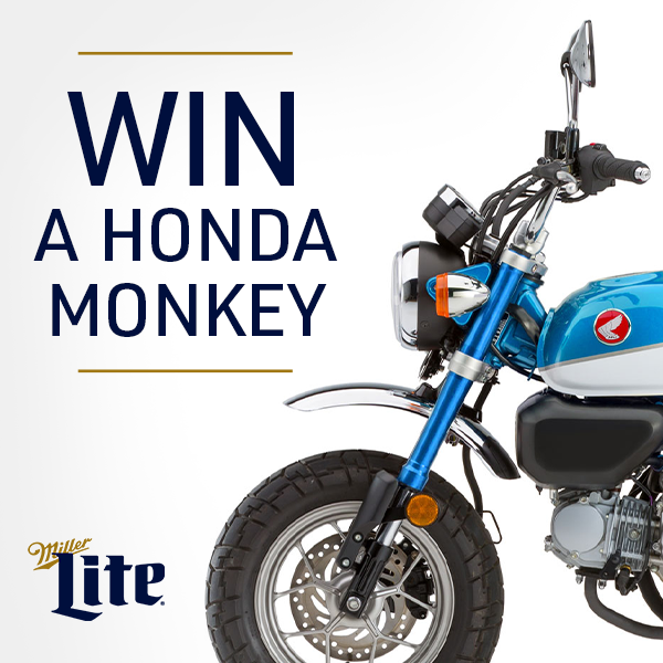 Miller Lite Honda Monkey Contest