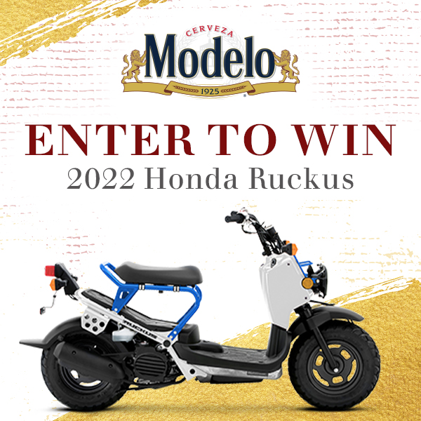 Modelo Honda Ruckus Giveaway