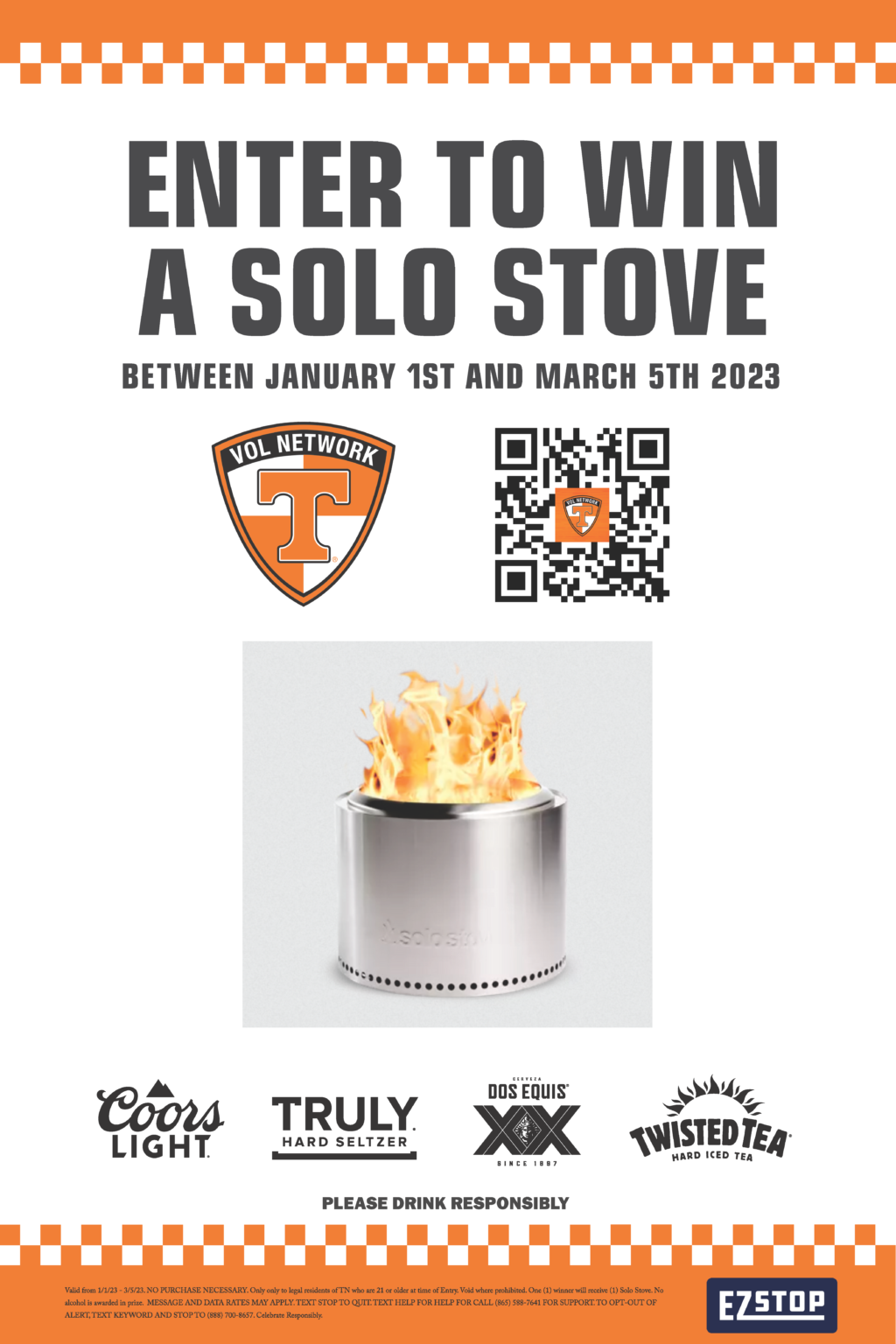 EZ STOP Solo Stove Giveaway 2023 Cherokee Distributing