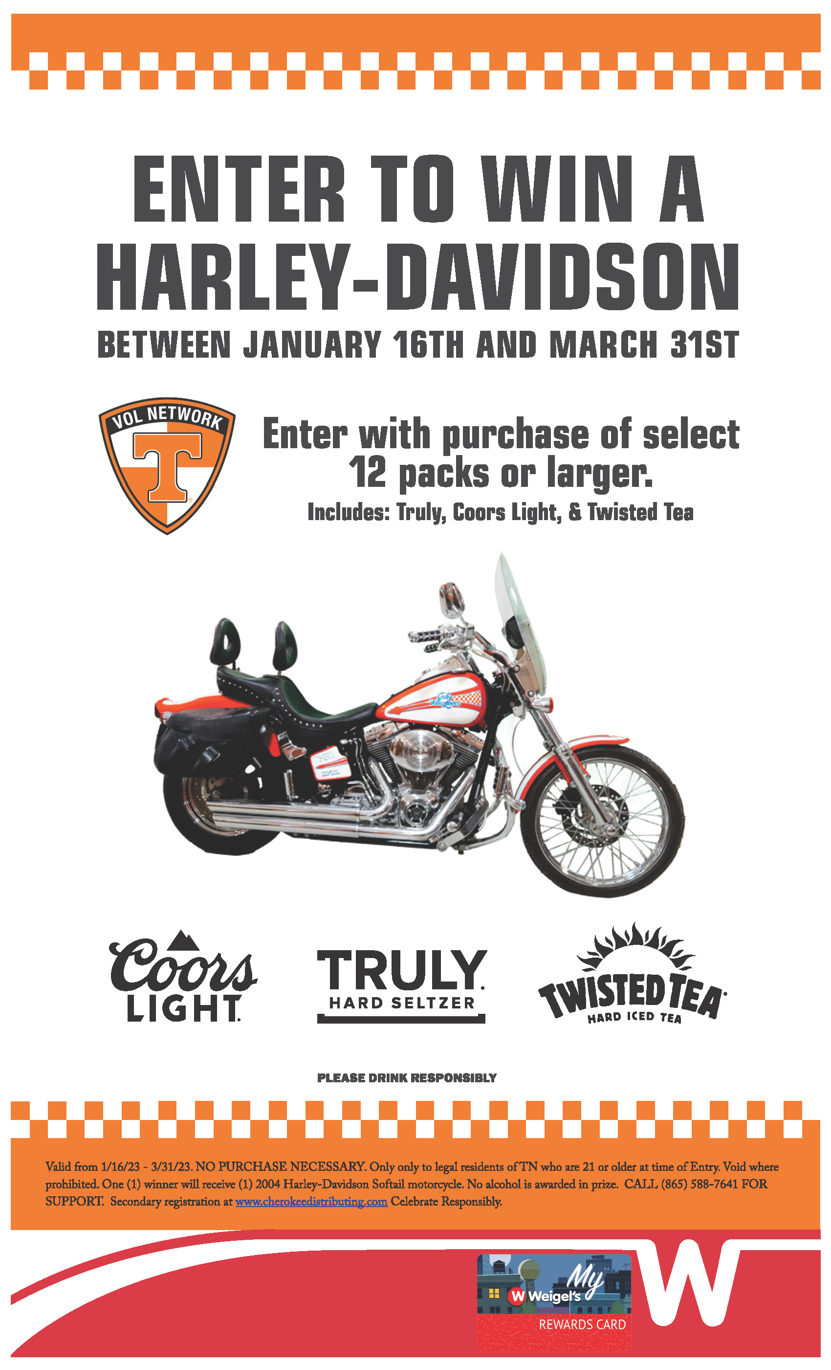 Weigel’s Harley-Davidson Giveaway 2023
