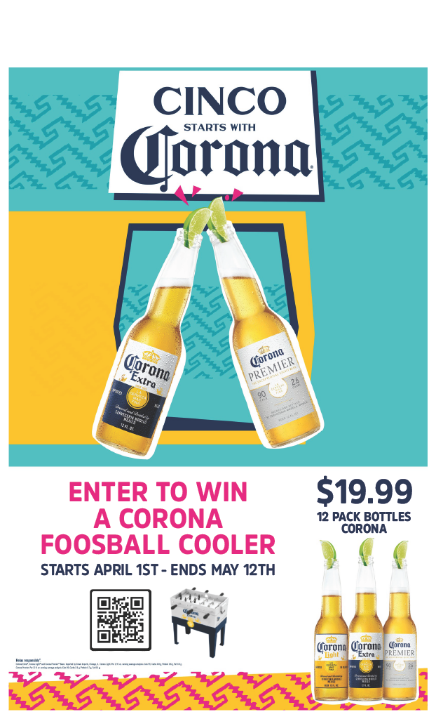 CAP Corona Foosball Cooler Giveaway